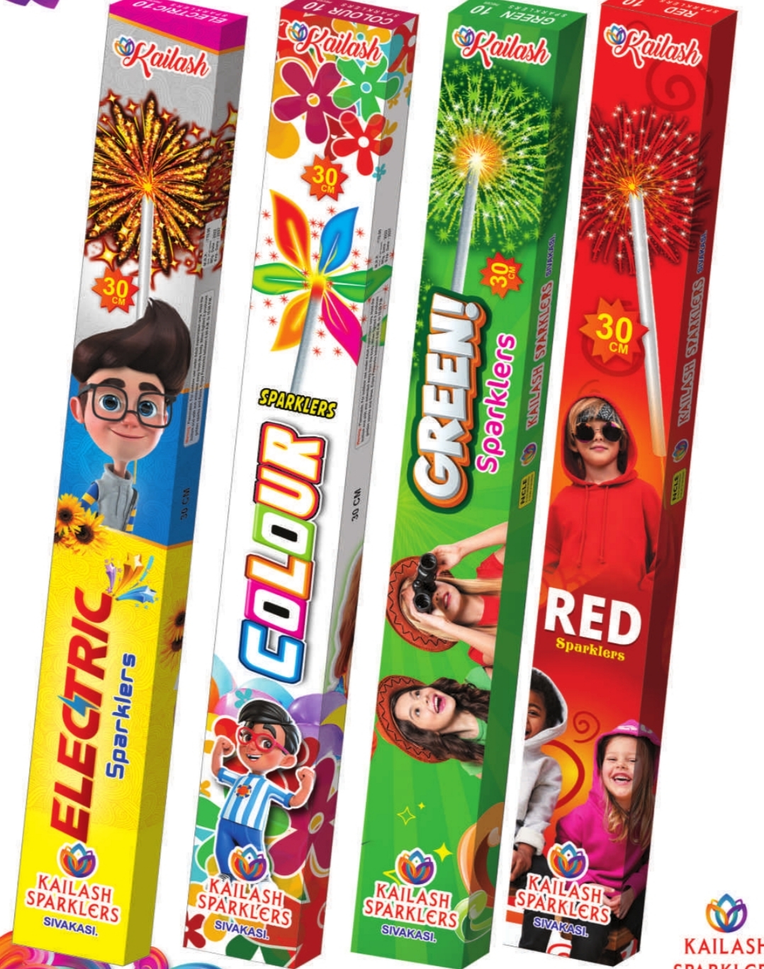 30 Cm Green Sparklers