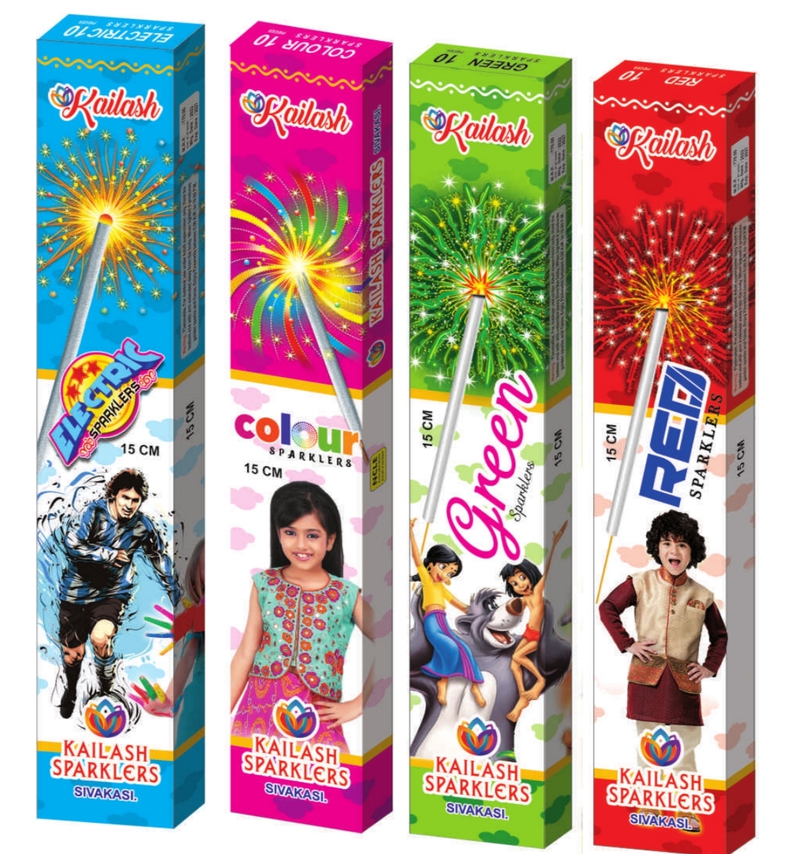 15 Cm Electric Sparklers