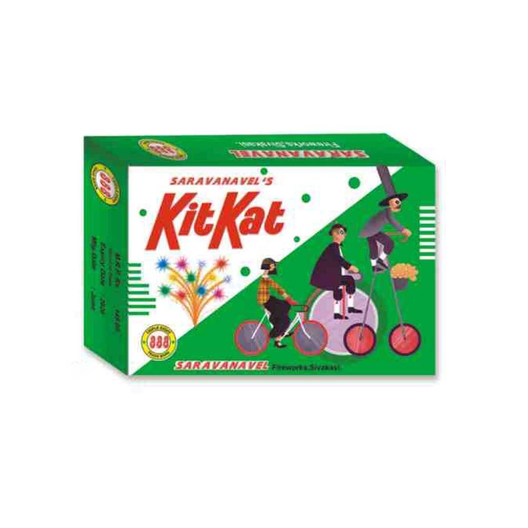 Popcorn Kit Kat Red And Green